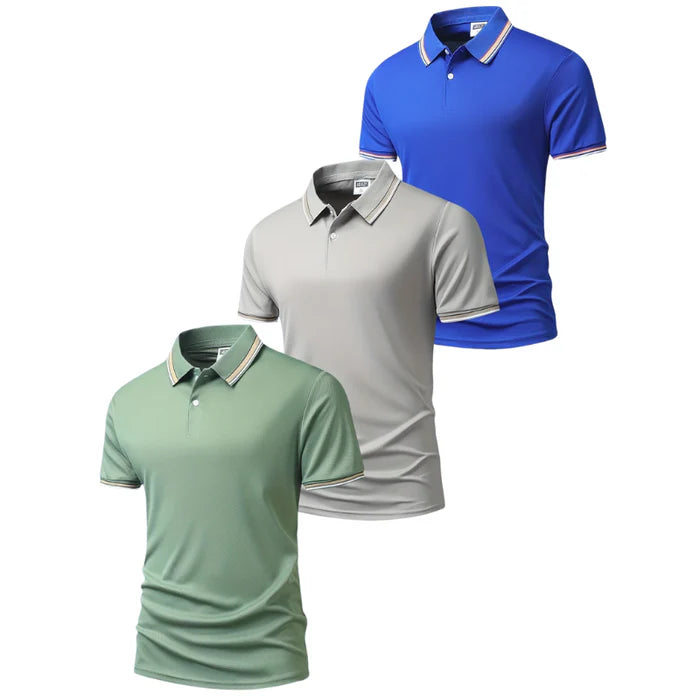 3-Pack Supreme Comfort T-Shirts (Wrinkle-Free & Odour-Free) +2 Free Gifts