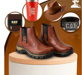 Botas Adventure de Cuero para Hombre – Resistencia y Estilo con Regalos Exclusivos