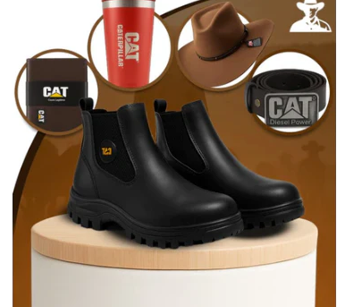 Botas Adventure de Cuero para Hombre – Resistencia y Estilo con Regalos Exclusivos