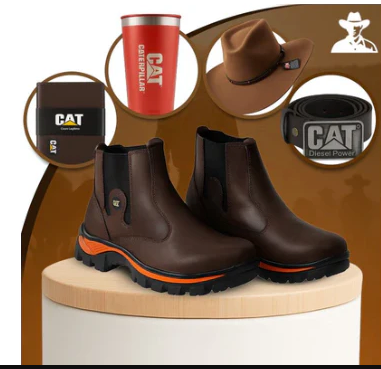 Botas Adventure de Cuero para Hombre – Resistencia y Estilo con Regalos Exclusivos